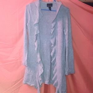 Cynthia Rowley size small gray long sweater
